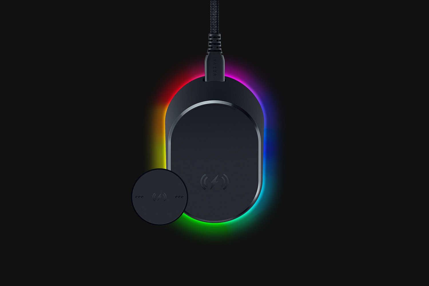 Razer Basilisk V3 Pro 35K + Mouse Dock Pro Bundle, цвет: Белый — фото 4