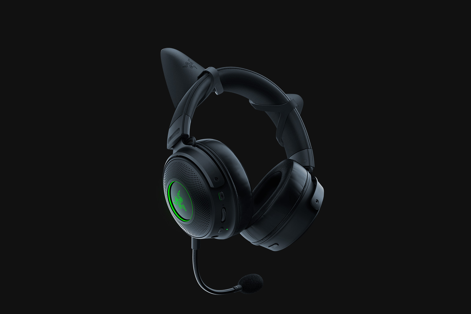 Razer Kitty Ears V2, цвет: Чёрный — фото 6