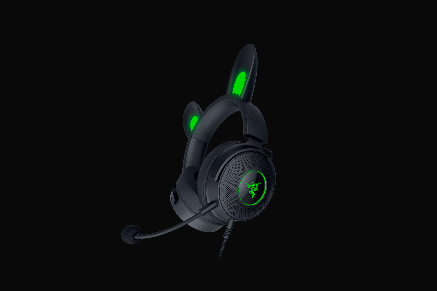 Razer Kraken Kitty V2 Pro - Quartz, цвет: Чёрный — фото 7