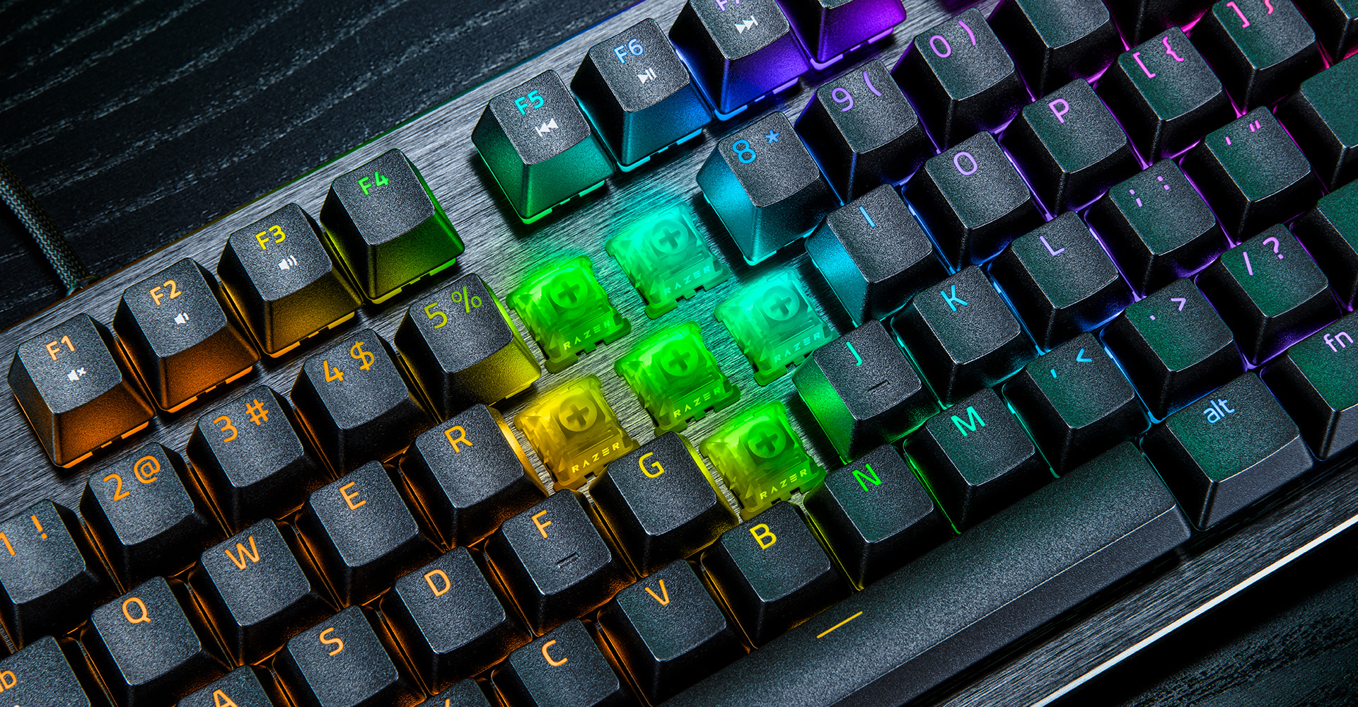 Razer Huntsman V3 HE Magnetic 8KHz, цвет: Tenkeyless / Us Layout — фото 3