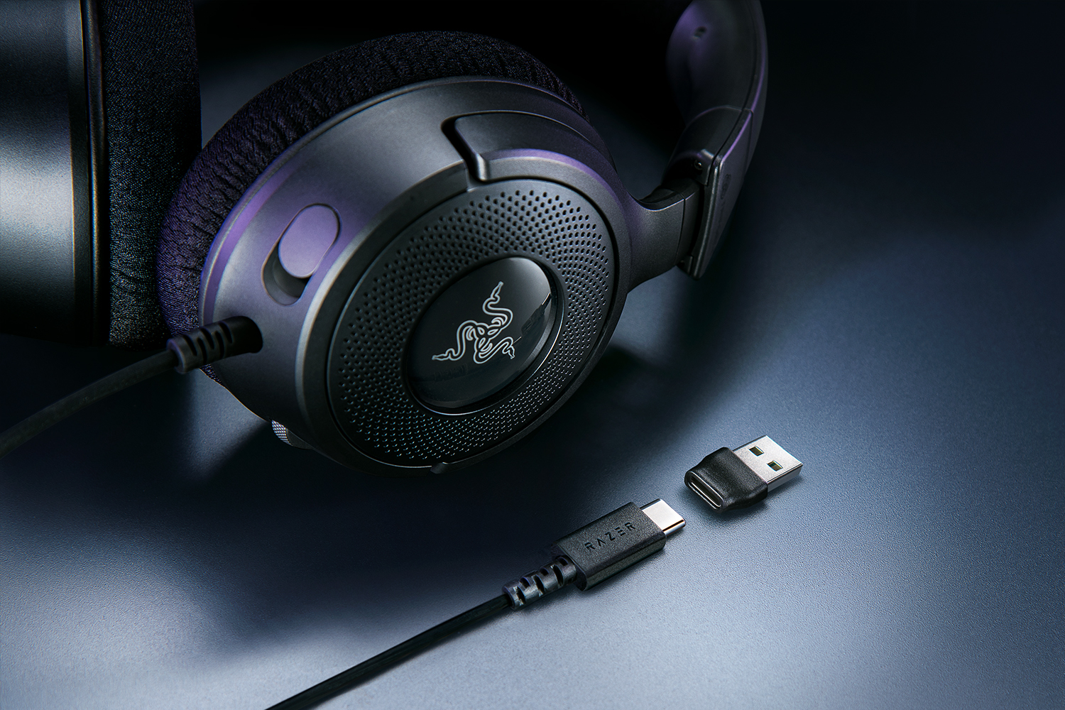 Razer Kraken V4 X, цвет: Чёрный — фото 4