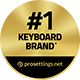 #1 Keyboard Brand Award by ProSettings for Huntsman V3 Pro