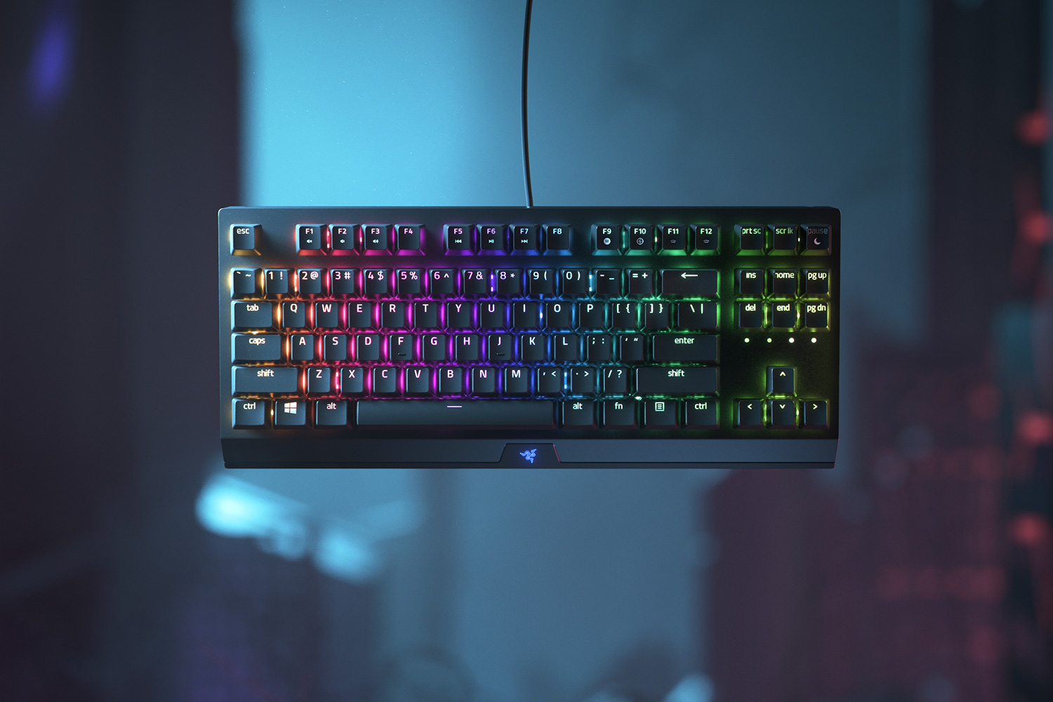 Razer BlackWidow V3 Tenkeyless, цвет: Зелёный чёрный — фото 2