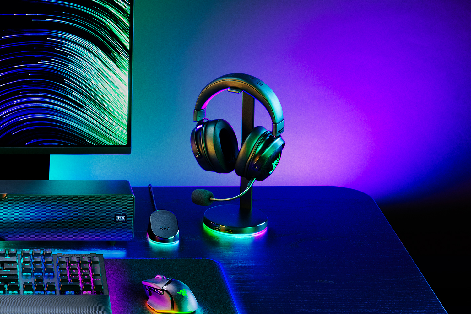 Razer Base Station V2 Chroma, цвет: Чёрный — фото 3
