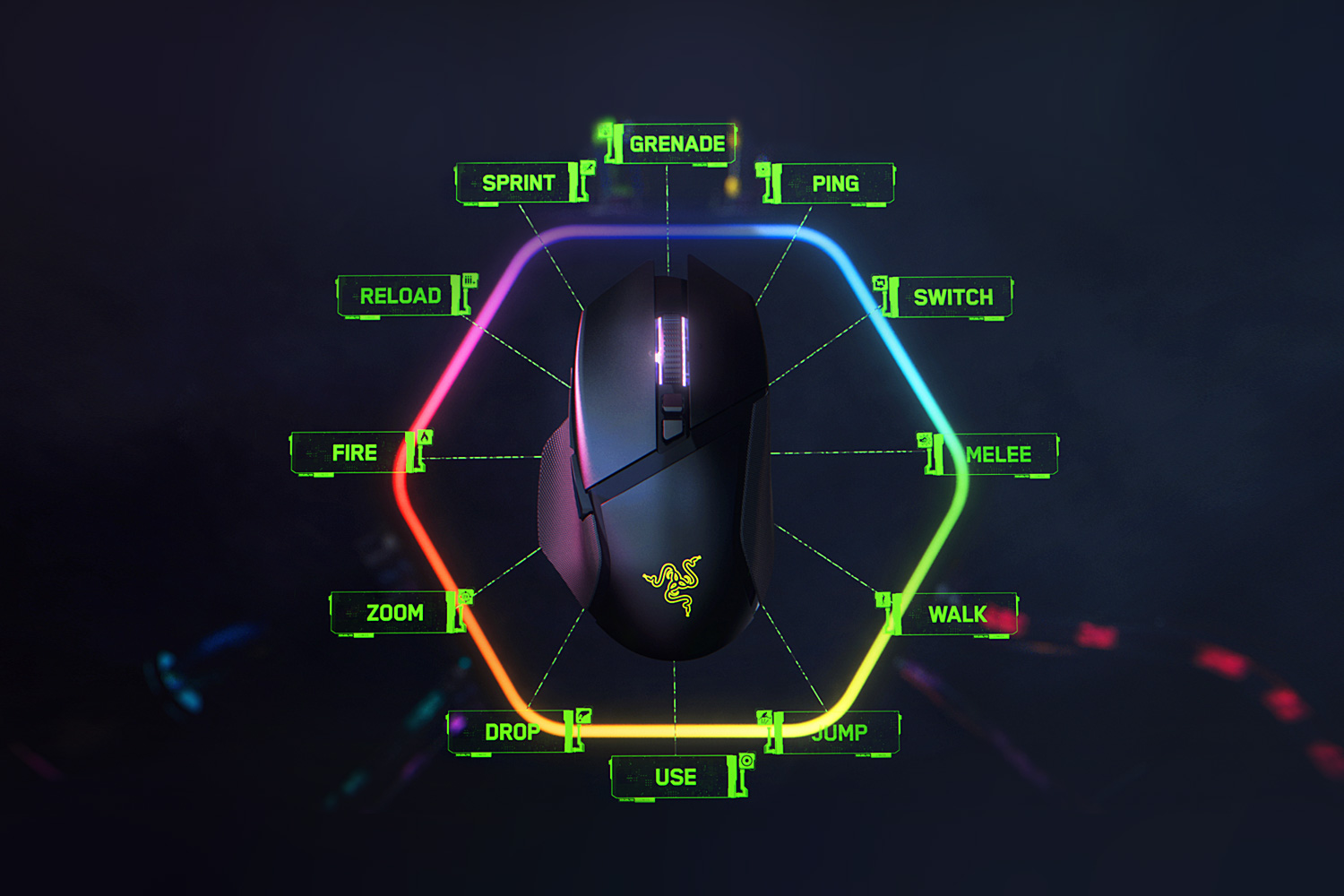 Razer Basilisk V3 Pro 35K, цвет: Чёрный — фото 7
