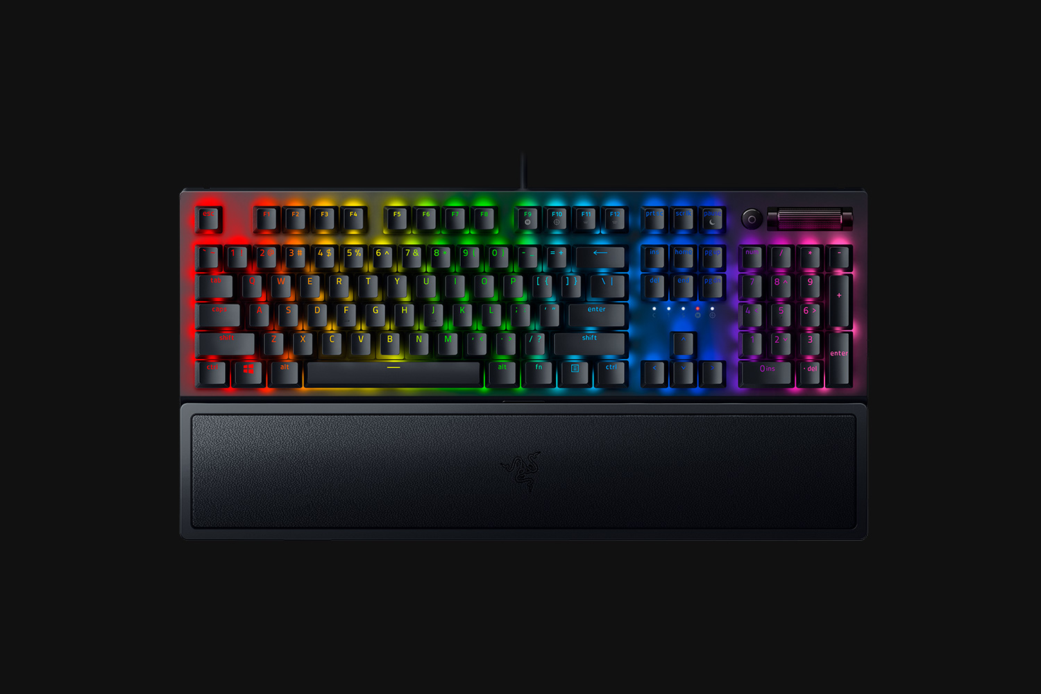 Razer BlackWidow V3 - Green Switch - US, цвет: Чёрный — фото 4