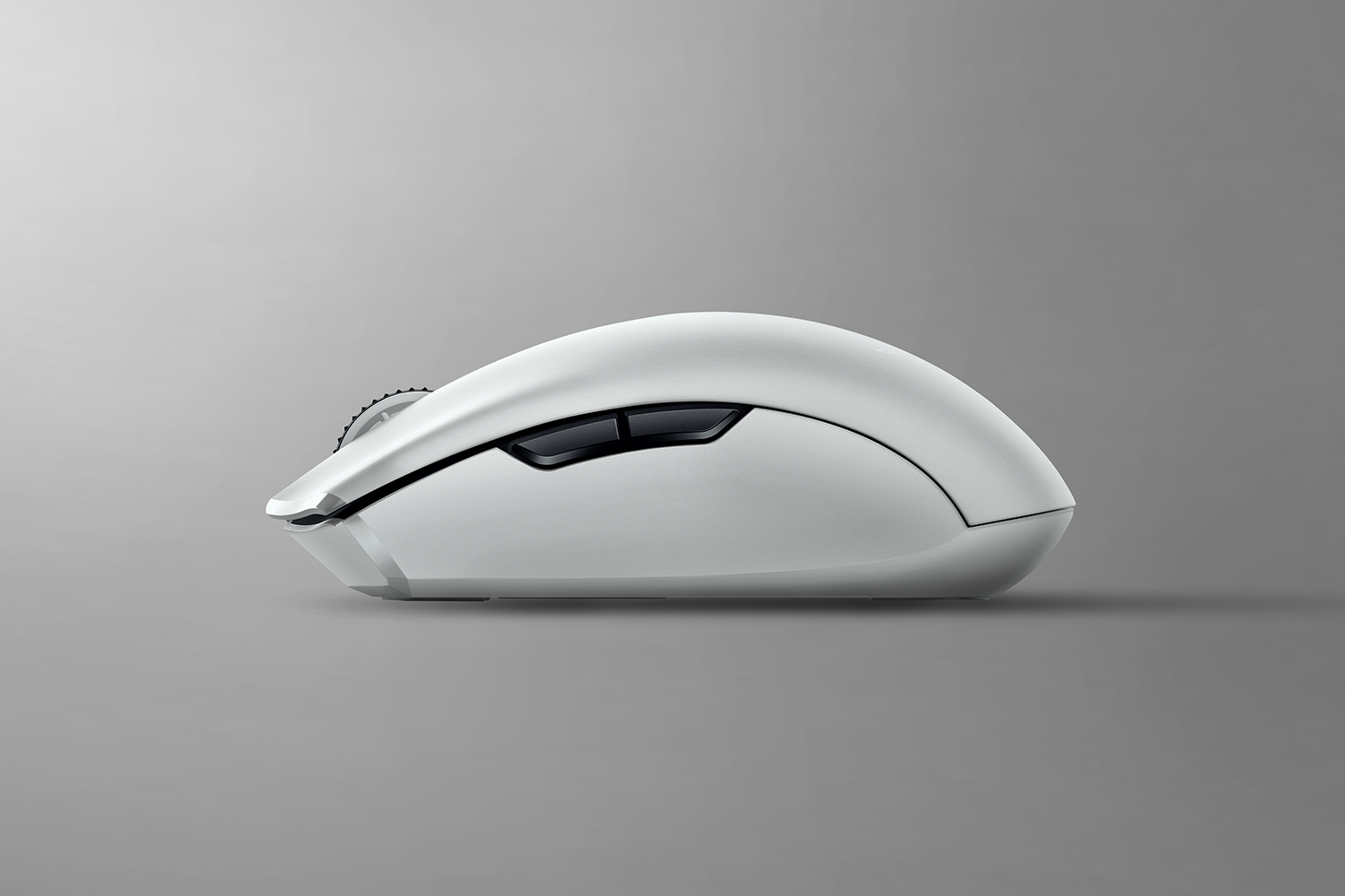 Razer orochi v2 2026 bela brezžična miška zgornji pogled