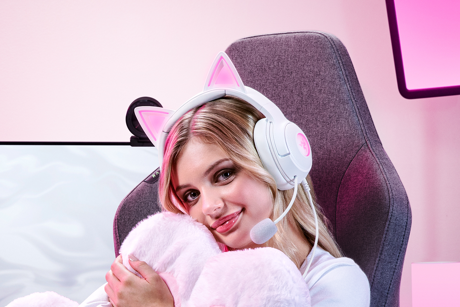 Razer Kraken Kitty V2 White