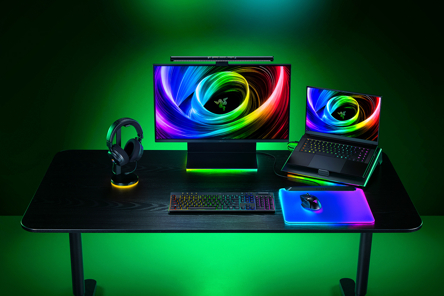 Razer BlackWidow V4 Low-Profile HyperSpeed, цвет: Зелёный — фото 2
