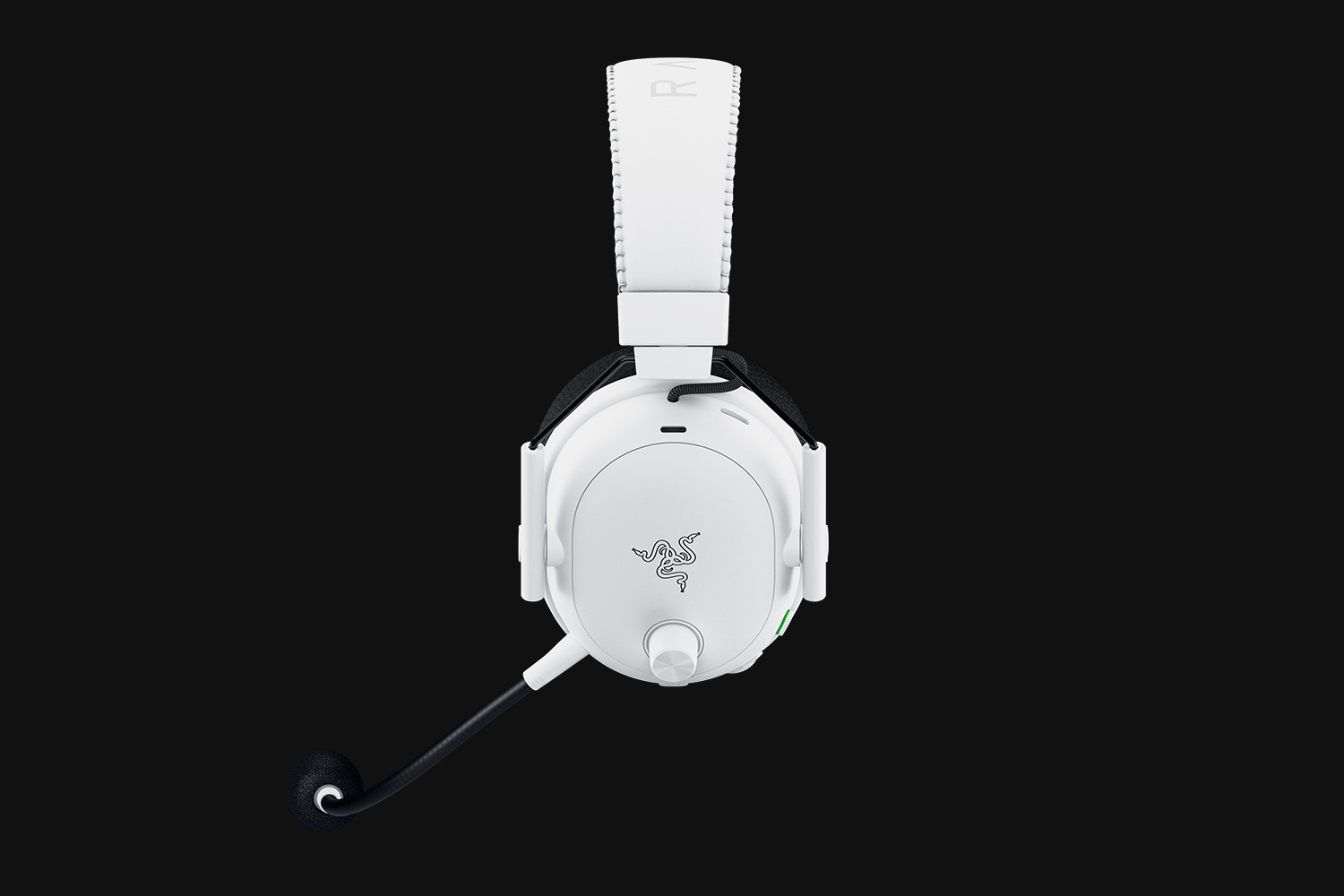 Razer blackshark v3 pro bele premium gaming slušalke detajl konstrukcije