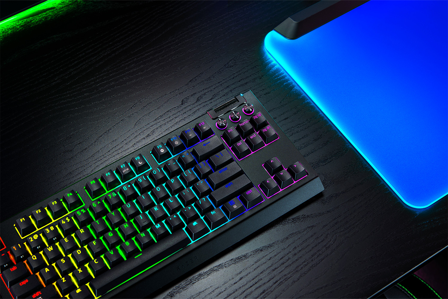 Razer BlackWidow V4 Tenkeyless HyperSpeed - Orange Switch - US, цвет: Чёрный — фото 5