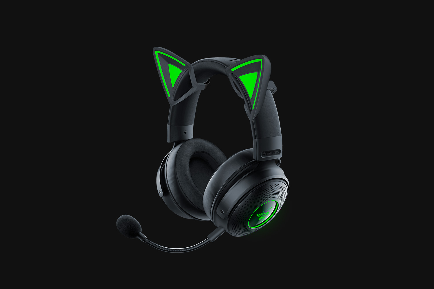 Razer Kitty Ears V2, цвет: Чёрный — фото 7