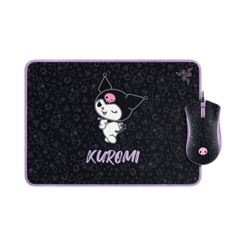 Razer DeathAdder Essential, цвет: & Goliathus Mouse Mat Bundle - Kuromi Edition