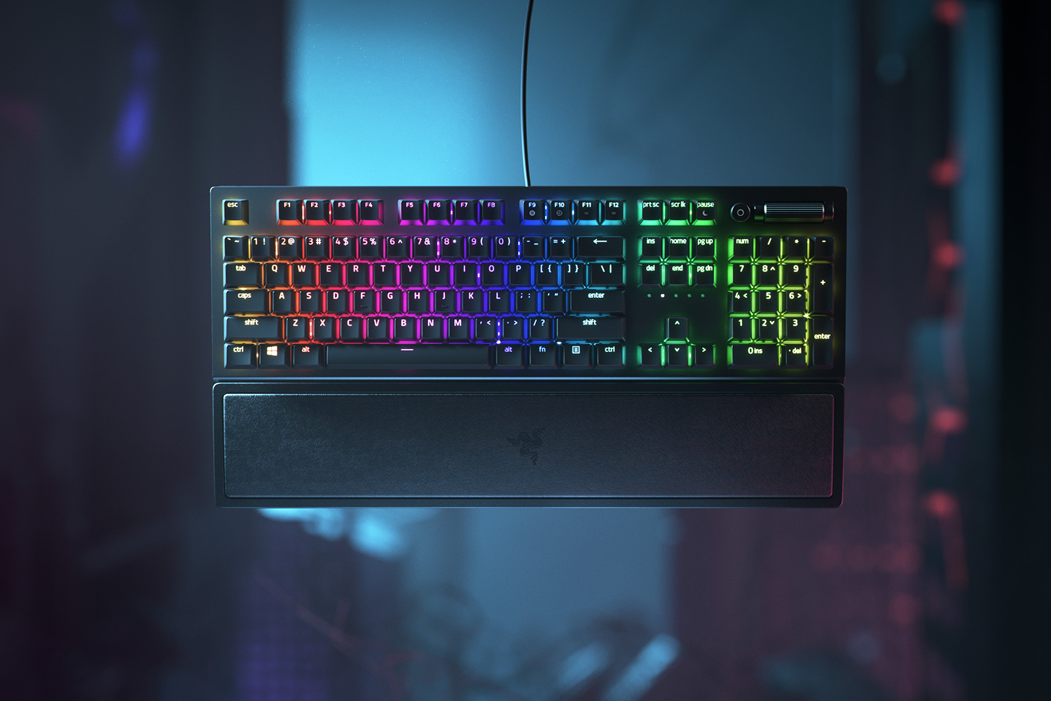 Razer BlackWidow V3 - Green Switch - US, цвет: Чёрный — фото 2