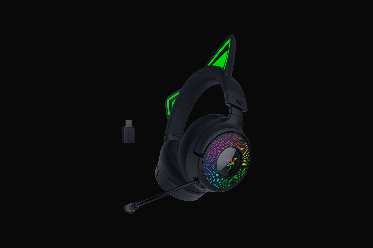 Razer Kraken Kitty V3 Pro, цвет: Чёрный — фото 4
