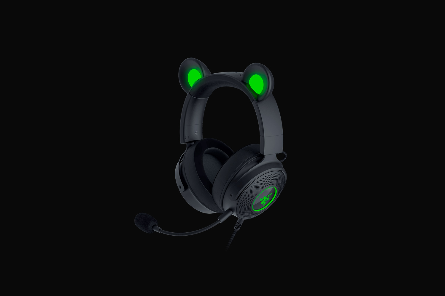 Razer Kraken Kitty V2 Pro - Quartz, цвет: Чёрный — фото 4