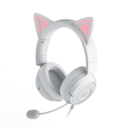 Razer Kraken Kitty V3 - White Headphones