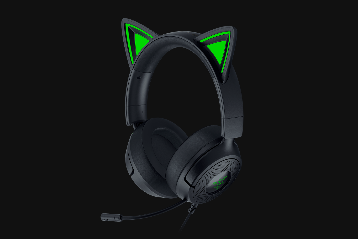 Razer Kraken Kitty V3 X, цвет: Чёрный — фото 4