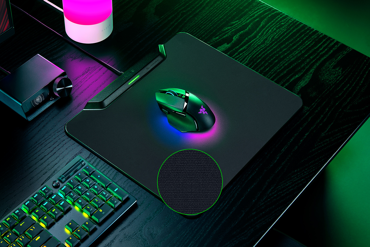 Razer HyperFlux V2 Wireless Charging System, цвет: Cloth Edition — фото 2