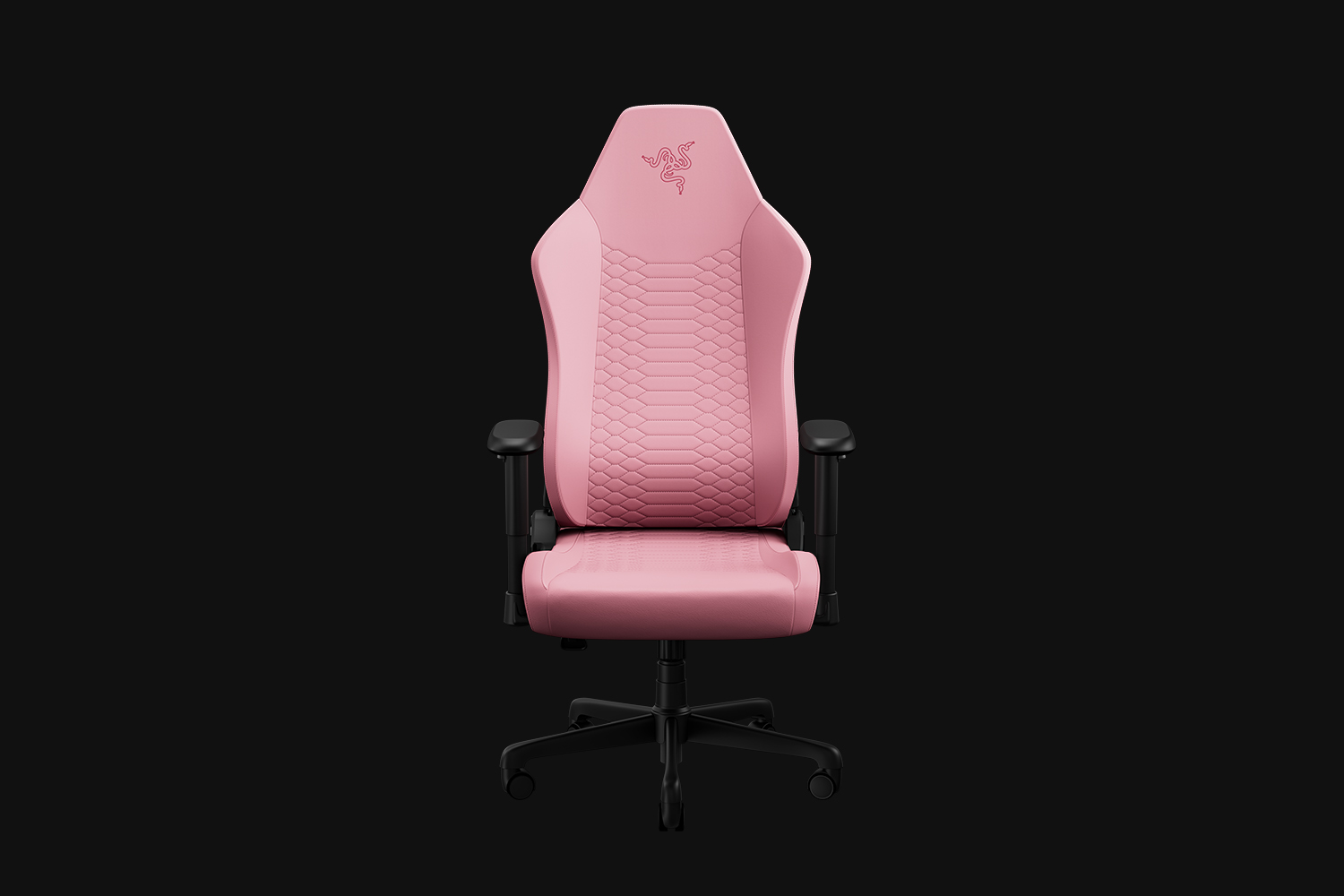Razer iskur v2 x newgen quartz gaming stol zadnji pogled
