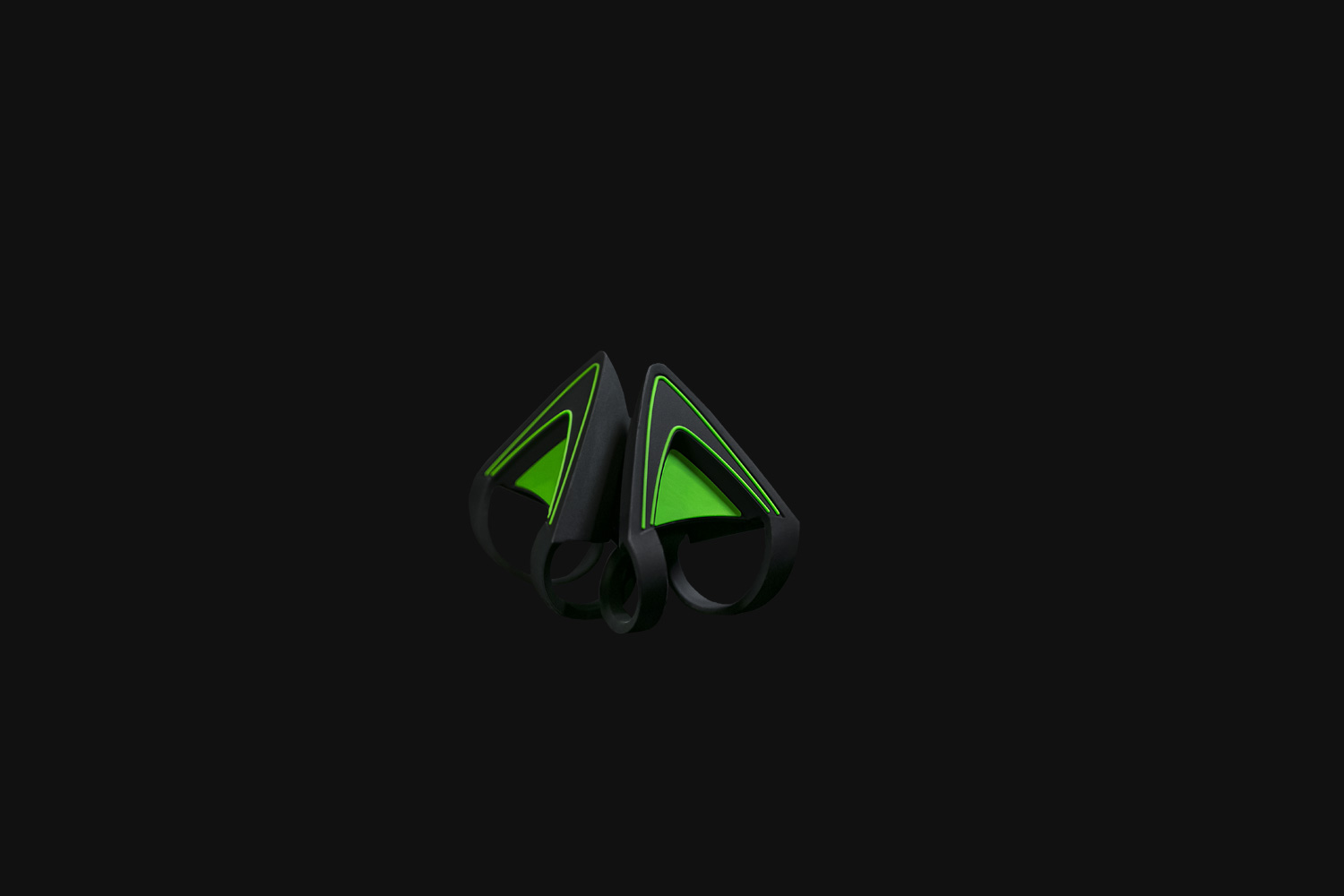 Razer Kitty Ears for Razer Kraken, цвет: Зелёный — фото 2