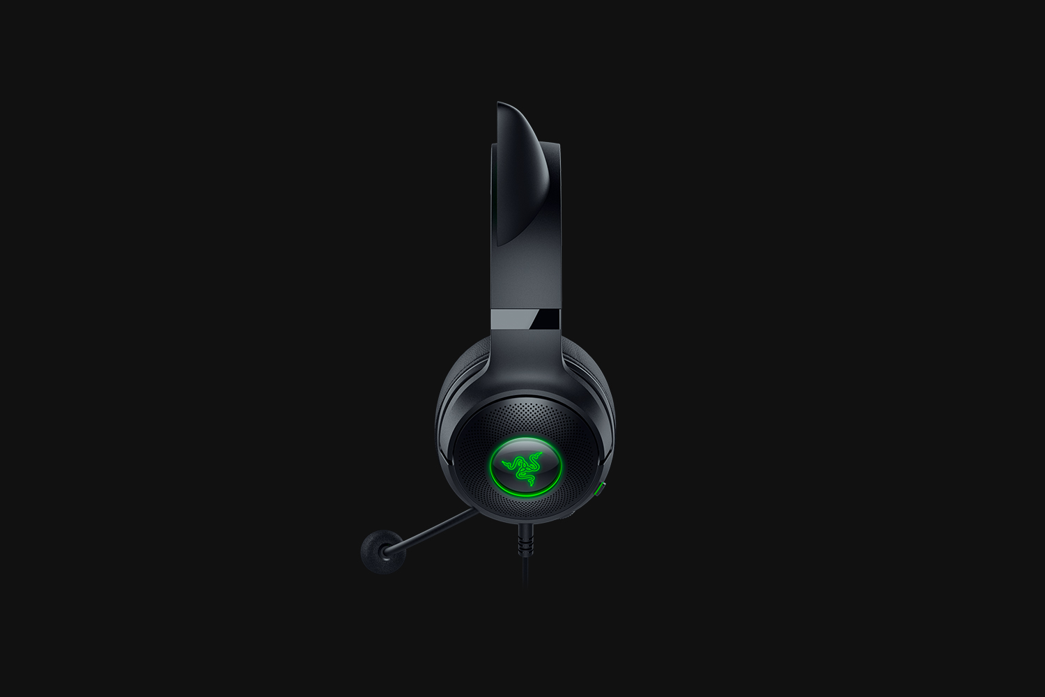 Razer Kraken Kitty V2 - White, цвет: Чёрный — фото 7